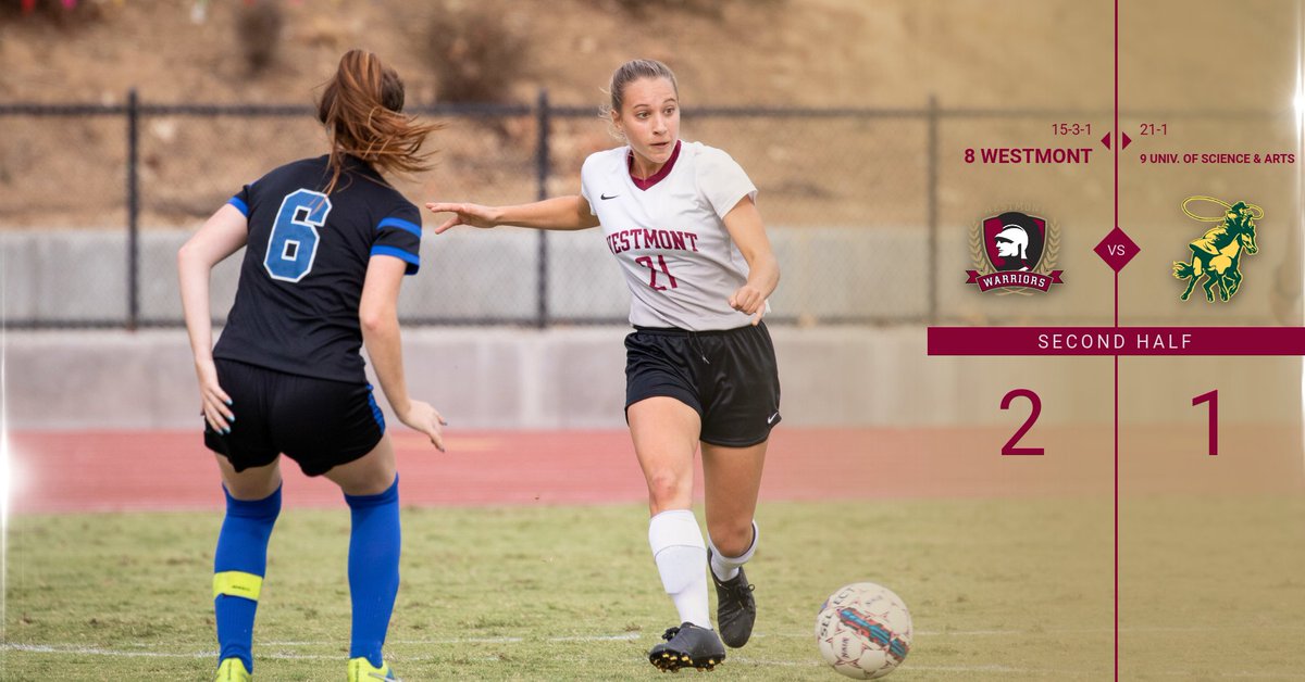 Warrriors go up 2-1 on goal by Teagan Matye - 11:00 minutes remaining in game!