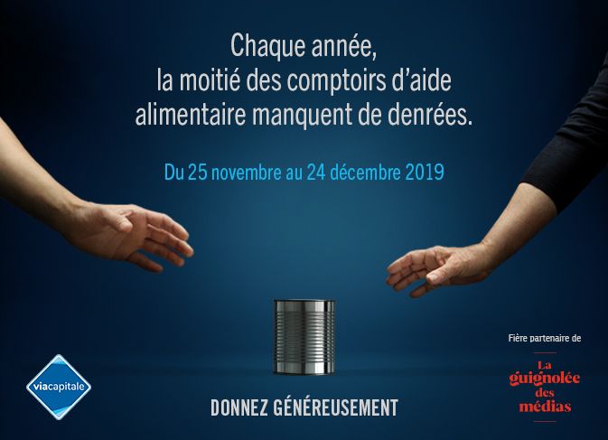 Vous êtes à un texto d’une bonne action. Posez un geste d’entraide et textez REMPLIR au 20222 pour faire un don de 10 $ à La guignolée des médias. Donnez jusqu’au 24 décembre. lagrandeguignoleedesmedias.com/fr #guignolee2019 #guignoleedesmedias #LaDifferenceViaCapitale #ViaCapitale