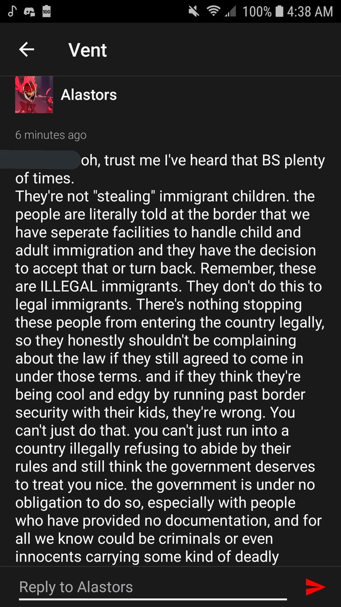 sorry im not hiding their un but i think it really adds to the comment