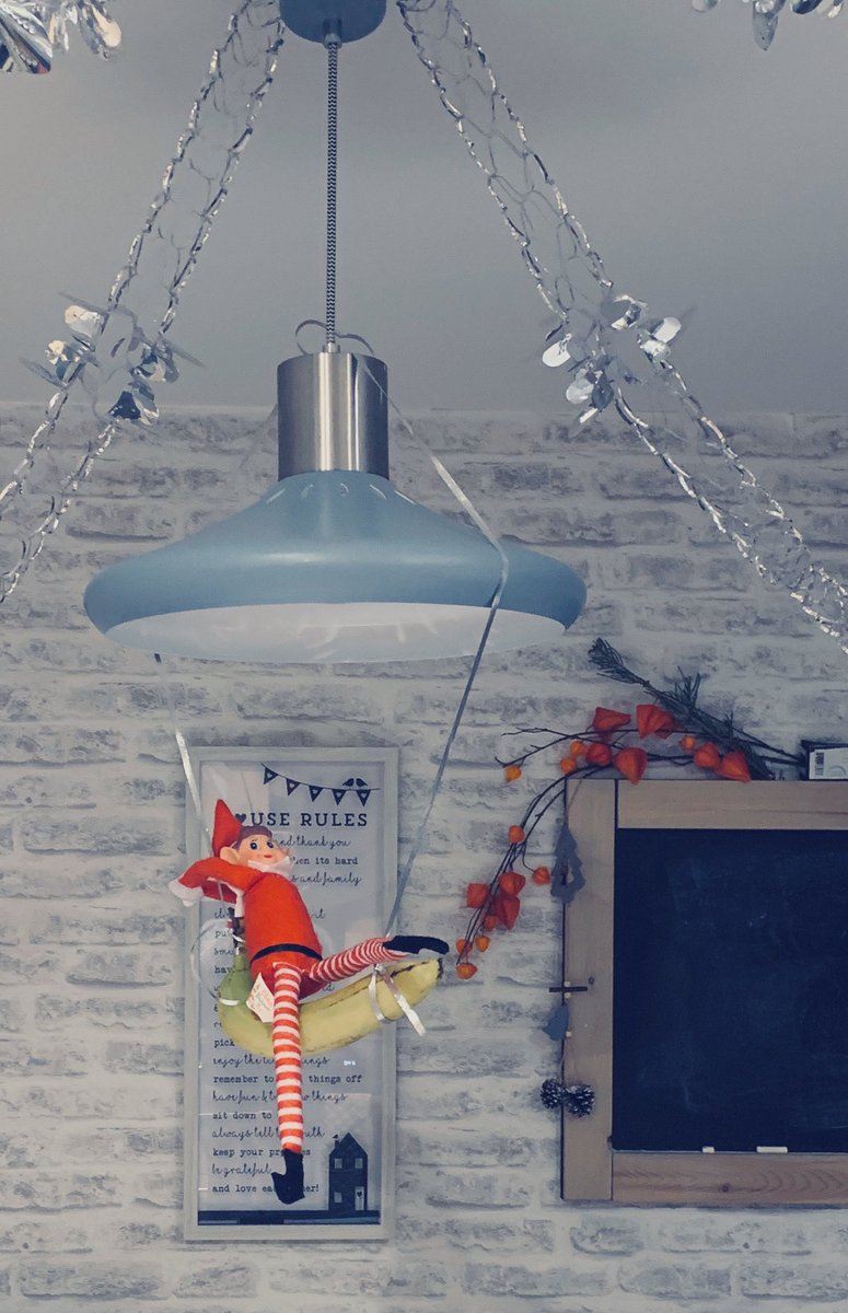 The #elfontheshelf is getting up to his usual antics in our house - the things you do for #kids - making #ChildhoodMemories