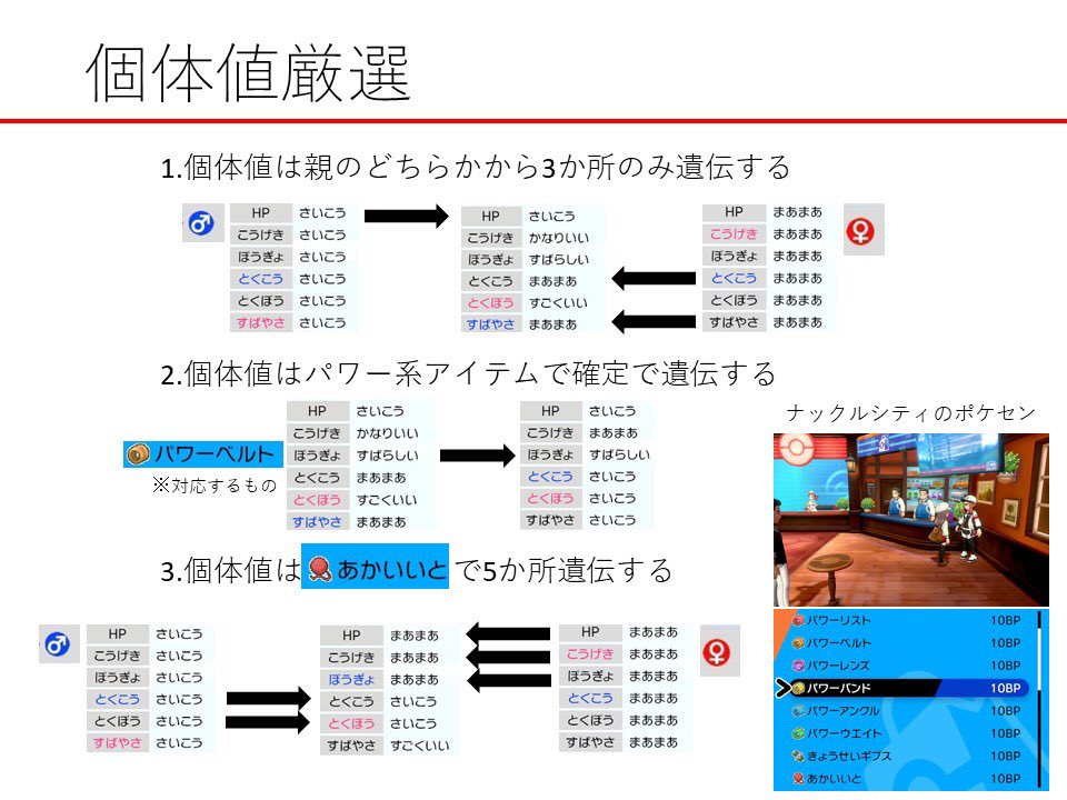 ななせ ポケモン剣盾初心者さん向けの軽い厳選の解説です 下に続きあります ポケモン剣盾 ポケモン初心者