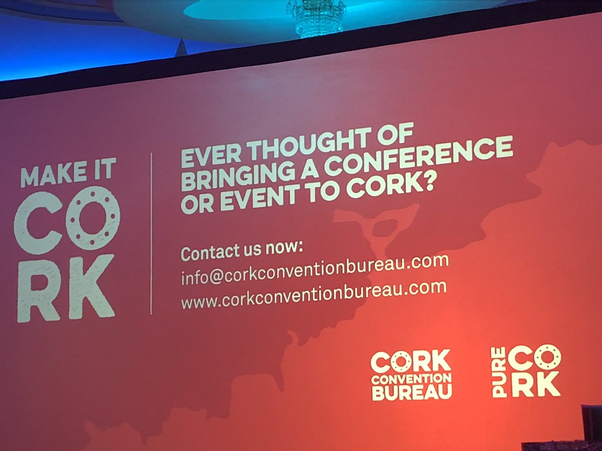 CorkChamber's tweet photo. Outstanding Conference Ambassadors who bid and bring much valued convention business revenue to #Cork being honoured this evening by @Conference_Cork #ccbawards2019 https://t.co/UhRCkCtcUq