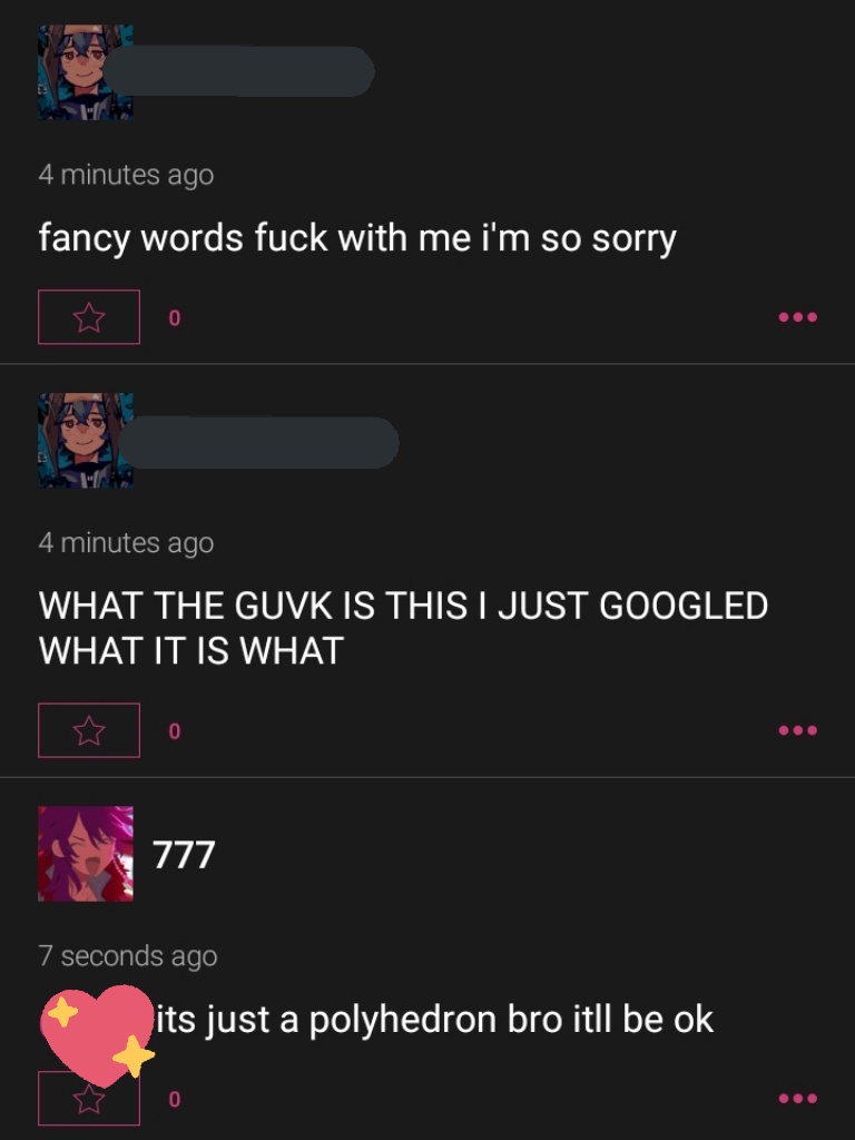points were made