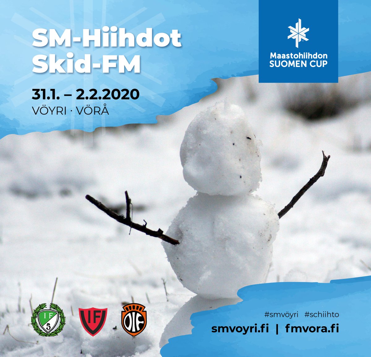 SMVOYRI's tweet photo. Skid FM -arrangörerna erbjuder t.ex. föreningar, skolor och kompisgäng möjligheten att reservera egna platser – sk. Holmenkollen-platser – en plats där både sammanhållningen och tävlingsstämningen år på topp!
Mer info: https://t.co/Pb3VppJ9T0

#hiihto #schiihto #smvöyri #fmvora https://t.co/sAkiVdhw2l