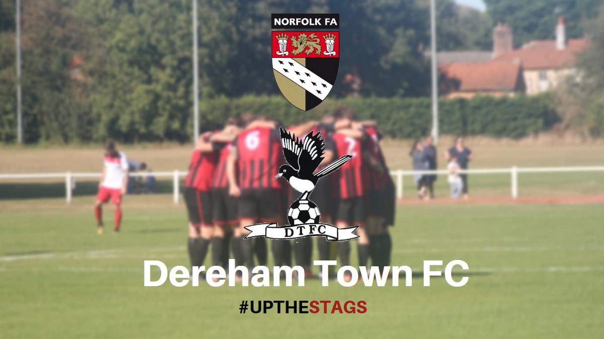 We are drawn against <a href="/DerehamTown/">Dereham Town</a> for the quarter finals of the Senior Cup. #Stags