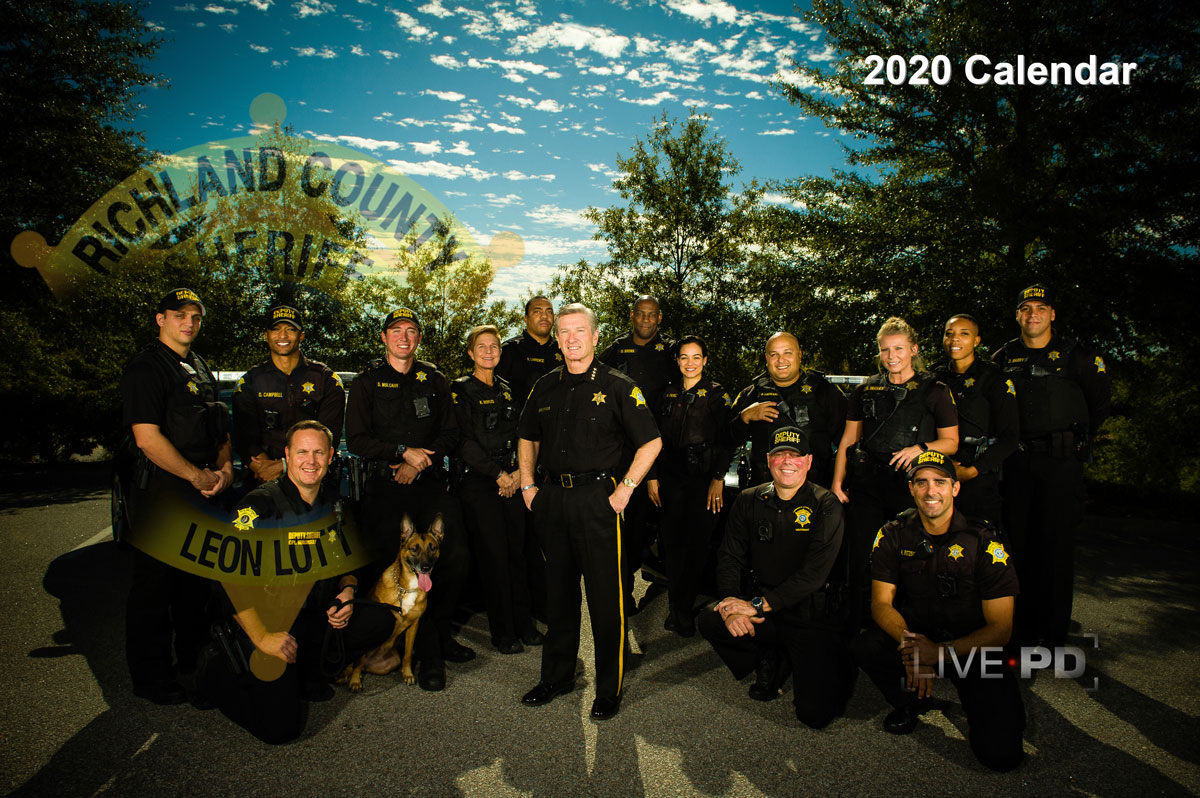 Introducing the #RCSD #LivePD 2020 Calendar featuring your favorite deputies! The Sheriff's Foundation is now taking PRE-ORDERS online at rcsfsc.com All proceeds benefit the Richland County Sheriff's Foundation. #LivePDNation @thundacat830 @addy_pez @CampDonny