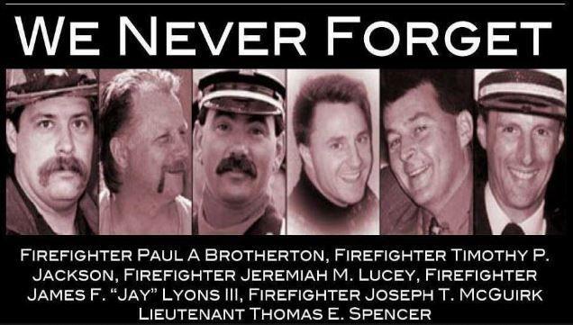 Today marks the 20th anniversary of the Worcester 6.  Our profession faces many challenges and dangers and it is important to remember those who have made the ultimate sacrifice.  In their memory listen to the fireground audio, an interview, or read the NIOSH report.  #staysafe