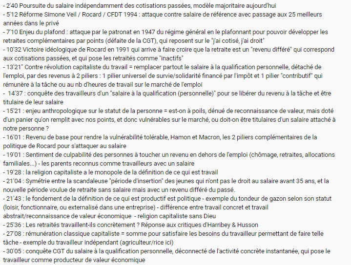 ReseauSalariat's tweet photo. [Mémo/vidéo pour vous aider à vous défendre]

Ds la dernière vidéo de Friot chez @LibreQg, y'a tout ce qu'il faut pour sensibiliser vos collègues au véritable enjeu des retraites, du coup on vous a fait un mémo pour retrouver en un coup d'oeil les arguments (voir images)

⬇️⬇️ https://t.co/GfwTsUU4Kp