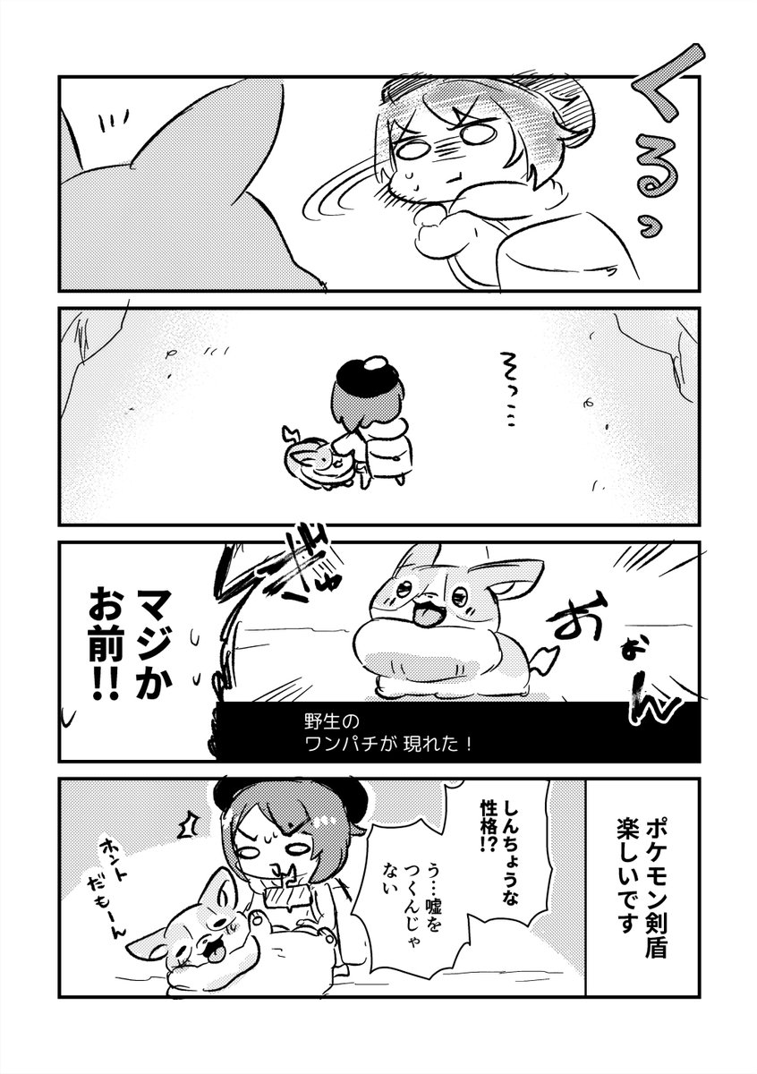 ポケモン絵日記。のんびり進めています～新要素いっぱいで楽しい? #ポケモン剣盾 