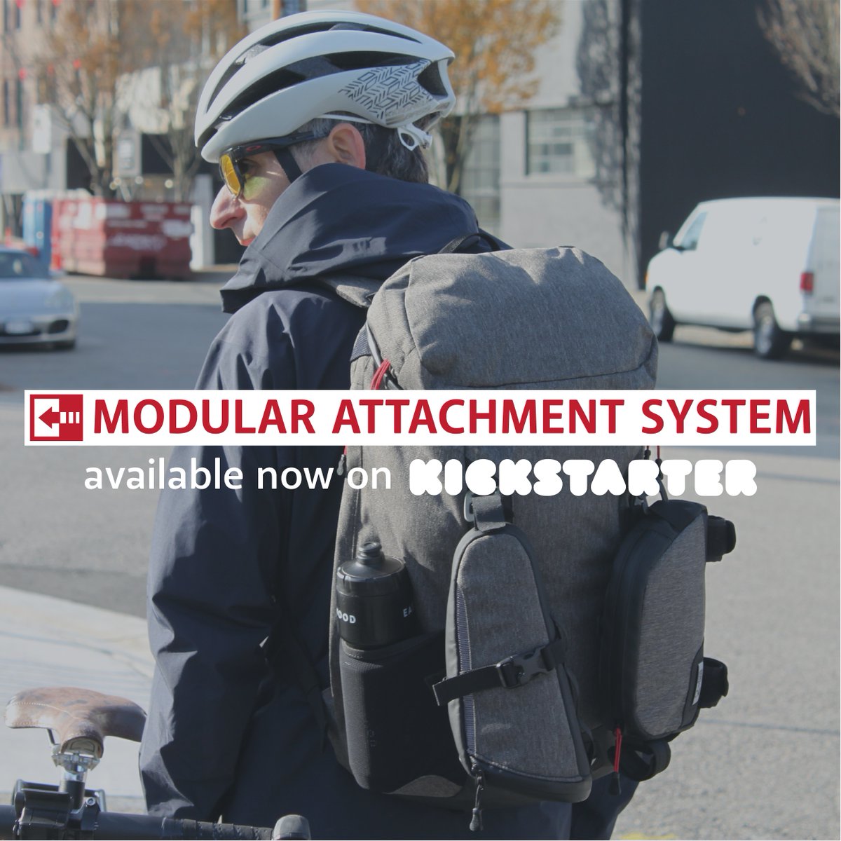 Super excited to launch our new Modular Commute Backpack Kit on Kickstarter today! Early Birds going fast! kickstarter.com/projects/twowh…