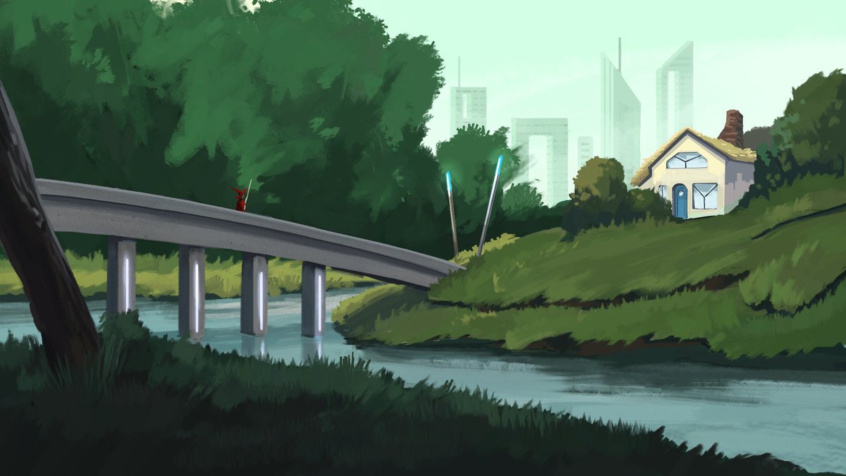 OrissaJ's tweet photo. Made some alterations on an image I had been working on. Yes, I'm still expanding upon this witch world. 😂 
Available for work.
#visualdevelopment #animationart #backgroundartist #backgroundart #layout #layoutdesign #womeninanimation #visiblewomen https://t.co/6oHExxOCBP