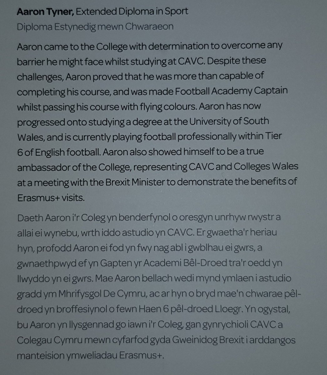 AaronTyner63's tweet photo. An honour to be apart of such a great event tonight at @CAVC, a massive Thank You to @coachjames01 & @torquay3jay for my nomination can't express enough how thankful I am for everything you've both done. Can definitely say you've had a huge impact on me being who I am today. https://t.co/XImhQgTOaQ