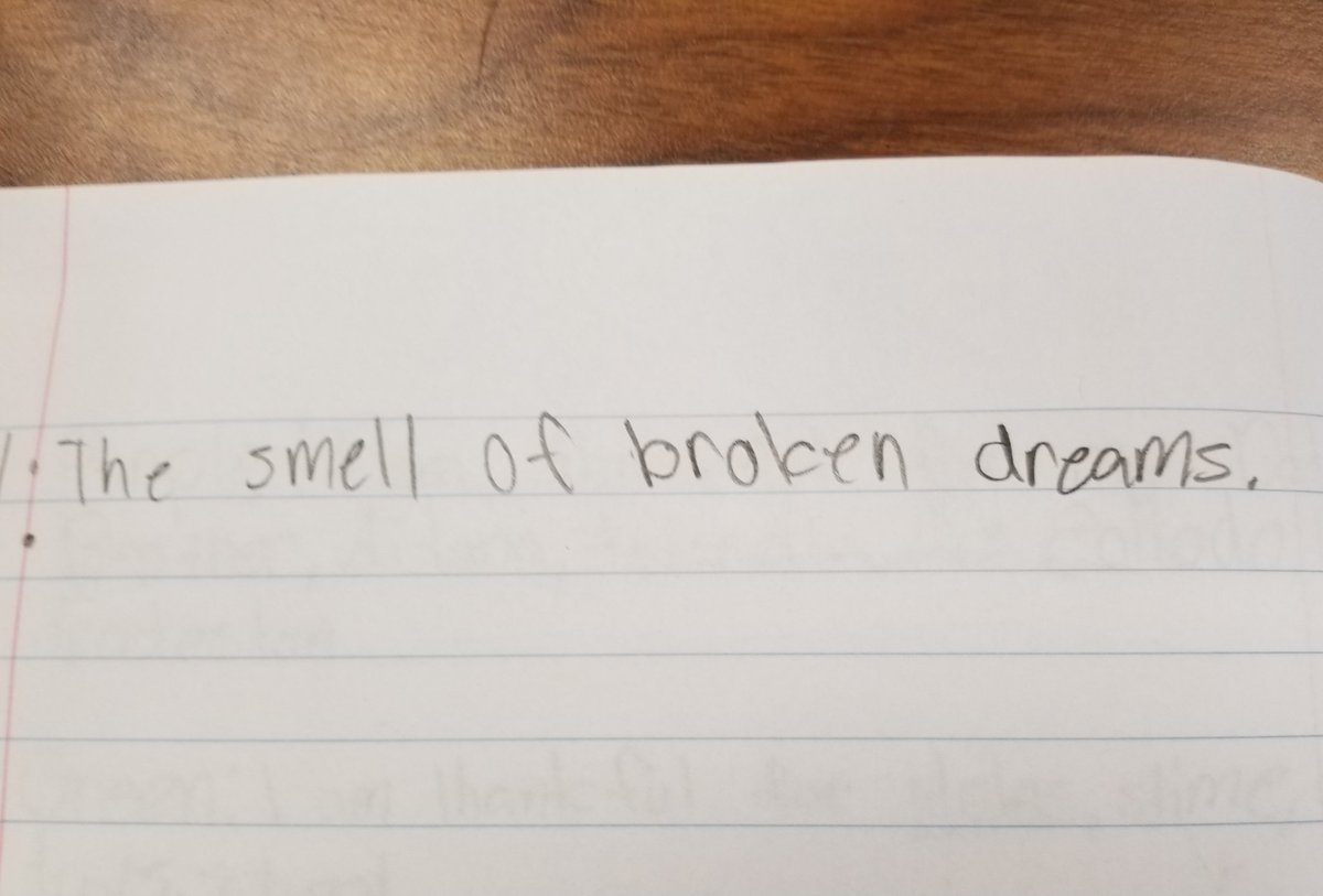 My heart skipped a beat when I read some of the original imagery these poets used to describe their picture. Perhaps I have the next Maya Angelou in my class! #TWEHowl <a href="/TWEHowl/">Tom Wilson Elementary</a>