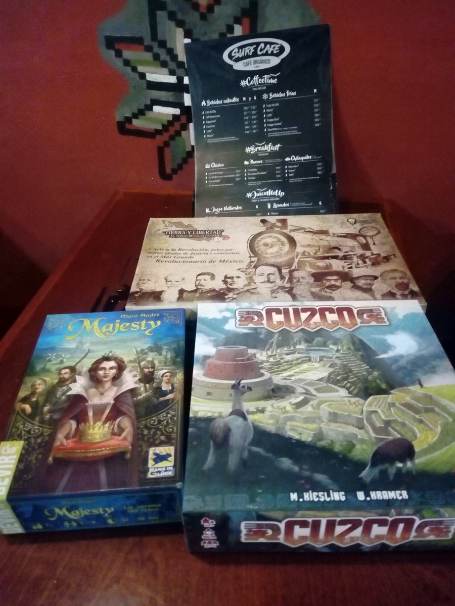 Meeplescaribe's tweet photo. Ya estamos en #SurfCafe Cancún ¡Los esperamos! #boardgames #juegosdemesa https://t.co/ftSes7ZBaY