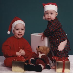 CeeSampson's tweet photo. Because they're adorable and all grown up now. 🥺🎄
(Yes, that's her naked butt and I worked at the studio and took the picture. 🤣) https://t.co/Z2G2YZU5Qu