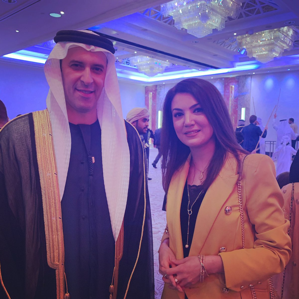 With H.E @MansoorAbulhoul @UAEEmbassyUK 48th national day event. #YearOfTolerance