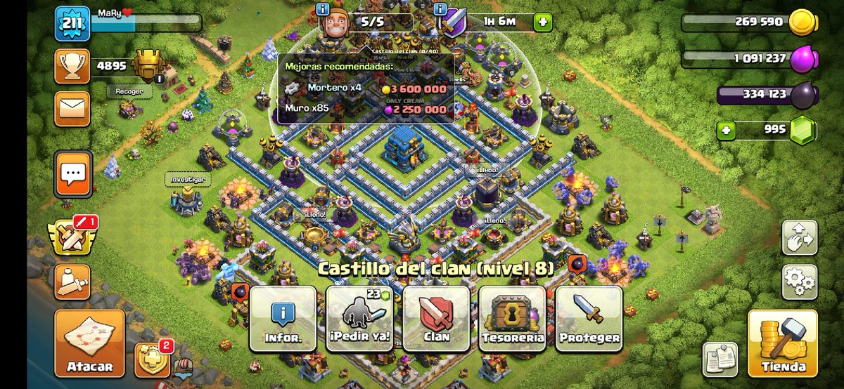 Vamos a hacer un sorteito 😉 entre mis seguidores, vamos a jugar a la ruleta rusa🤭, si consigo terminar los muros en el tiempo de promoción, pon si, si crees que no, pon no, regalo una tarjeta de 20 dolares, rifada a la respuesta ganadora, solo seguidores, suerte a todos 😘😉♥️