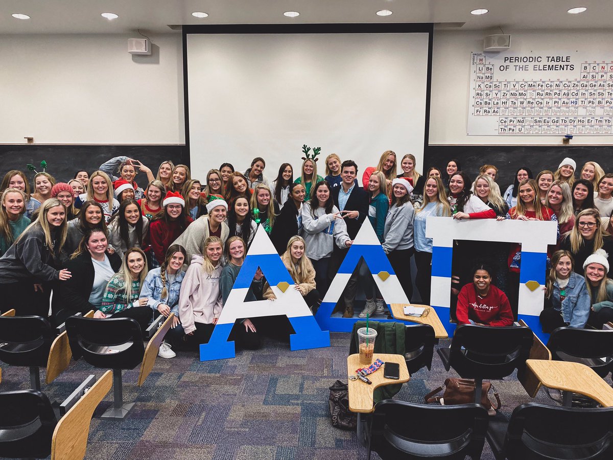 We are so proud of Brother Gabe Judd-Wentz who was recently crowned <a href="/uwfadpi/">Alpha Delta Pi</a> King of Diamonds 💎. #TausOnTop #RuhRahRega
