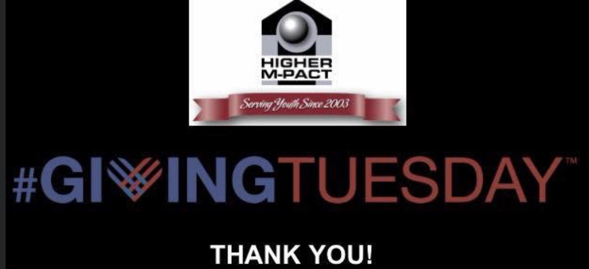 makingmpact's tweet image. On this #GivingTuesday , you can make an impact in the lives of high-risk urban youth by helping us “turn their obstacles into opportunities, thus creating a foundation for success.” Be a part of @makingmpact by making a donation at app.etapestry.com/hosted/HigherM…