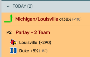 LachTalk's tweet photo. tonight's wagers #LachsLocks https://t.co/XaQwxOg3NV