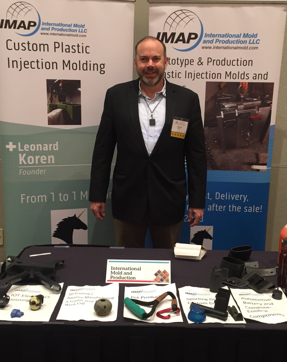 IMAP10's tweet photo. Today we exhibited at the Milwaukee Business Expo sponsored by our lender #wwbic #givingtuesday #kiva #plasticinjectionmolding #plasticinjectionmolds #imapmolds https://t.co/iFzddjjFfZ