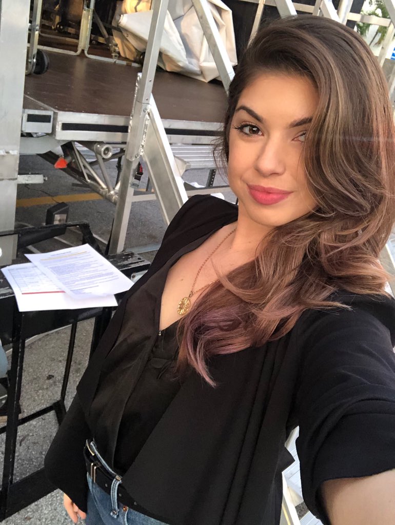 OnAirBrooke's tweet photo. Hosting the 10th st terrace stage at #COLO2019 tonight! Come by and see me! 🌴🎄🎁 @Y100MIAMI https://t.co/w0gauiYhgv