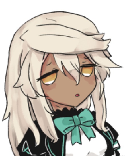 ❛❛S-Sorry, El...
I'm just curious, that's all. I don't know much about… 'that' kind of thing.❜❜

She doesn't know how to feel embarrassed either, so that's a relief.