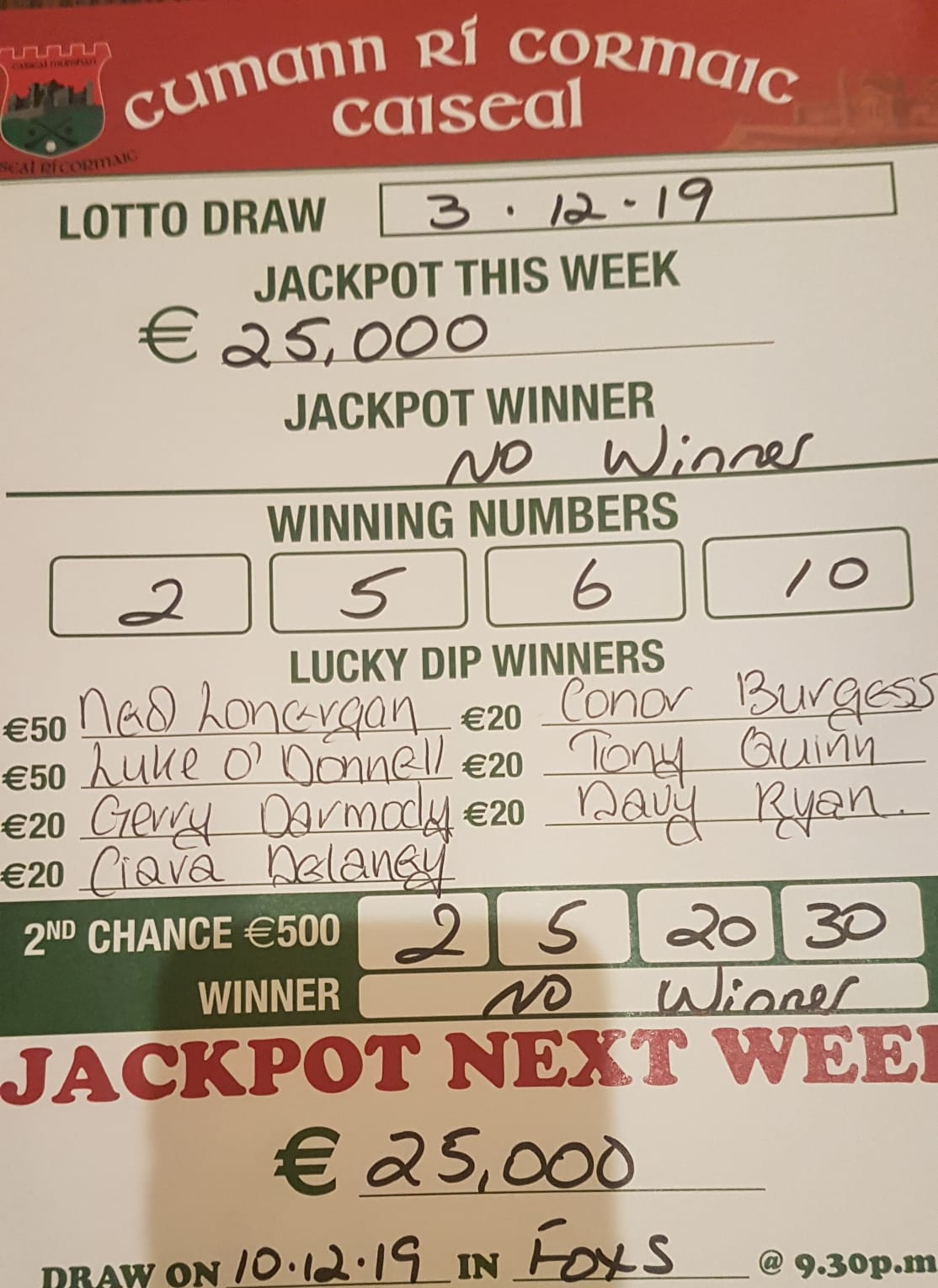 king lotto result