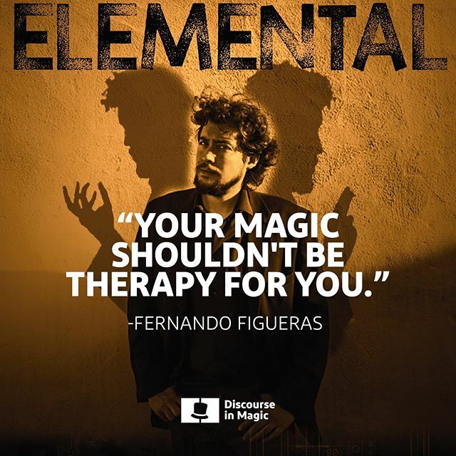 discoursenmagic's tweet image. It’s one thing to express yourself on stage. It’s another to put your problems and your life’s struggles onto other people. @fernando.figueras .
.
.
.
.
.
#magician #magictrick #magictheory #magoccoach #magicteacher #magicbook #studymagic #fernandofiguer… ift.tt/360DXzK