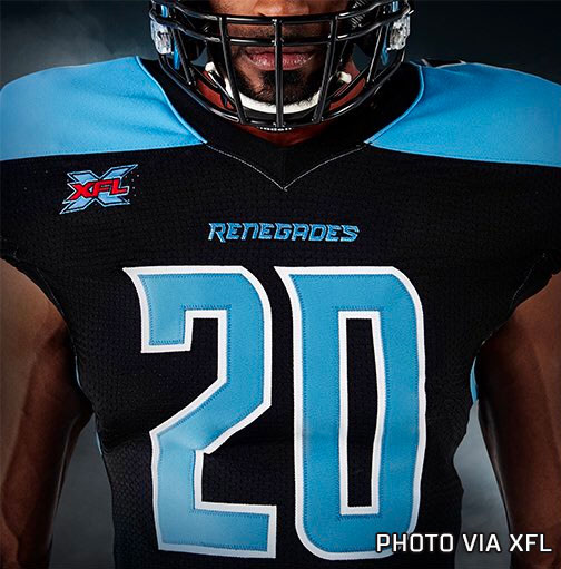 XFL Unveils Team Uniforms for 2020