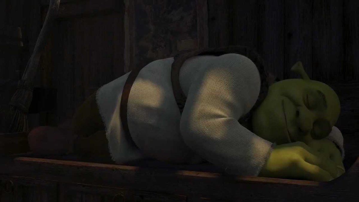 Shrek knows rap. 