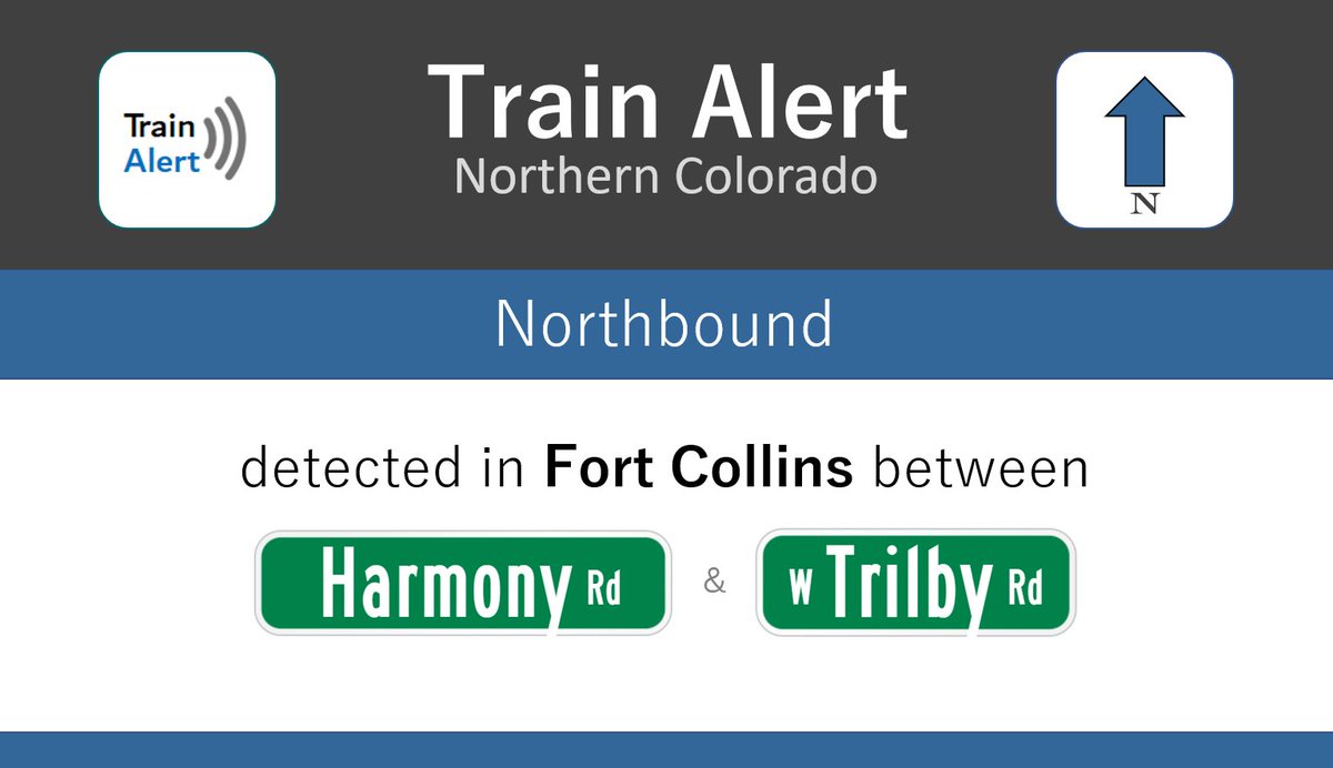 NoCo Train Alert tweet media