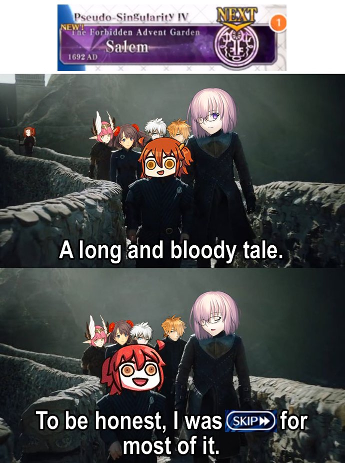 R Grandorder Salem S Extensive Dialogues Fgo T Co Rwx2hck9oy