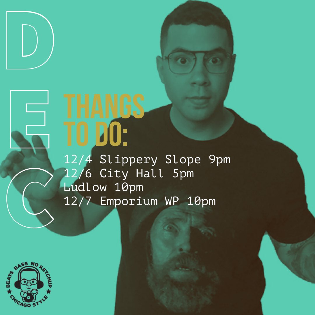 djintel's tweet photo. Hark! I’m doing DJ things this week. Come vibe. #djintel https://t.co/KFLEIameWC
