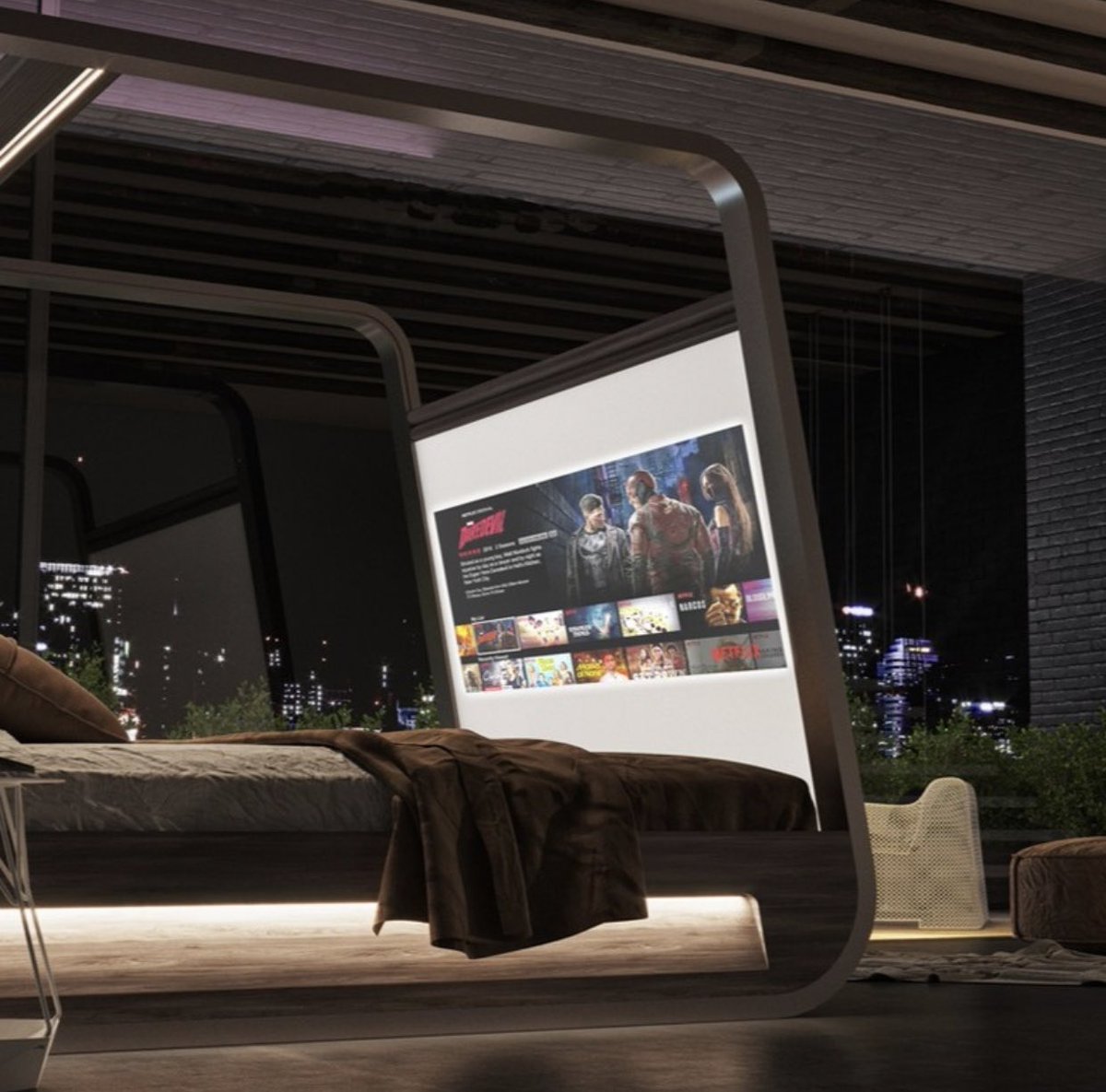 عالمك الخاص .
The Smart bed creators.
By: Hi interiors 
<a href="/hi_interiors/">Hi-Interiors</a> ❤️