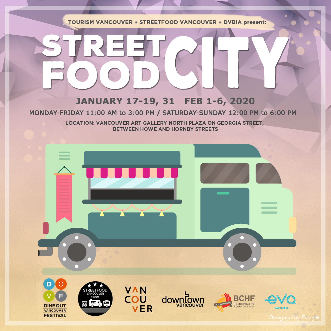 Dates have been confirmed for Street Food City 2020, the first big food truck event of the new year! #vancouverfoodtrucks #DOV