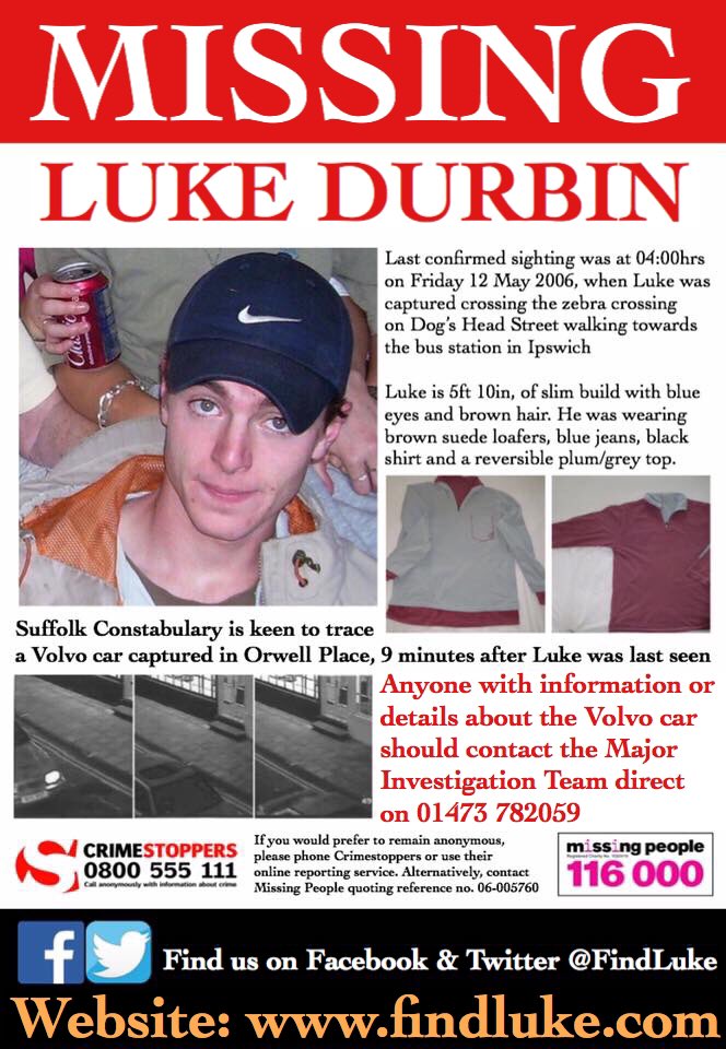 MisPersSupport's tweet image. It is Luke Durbin’s 33rd birthday today, please keep his family in your thoughts 🙏🏻 facebook.com/groups/missing… @FindLuke #FindLuke #MissingPersonsSupport
