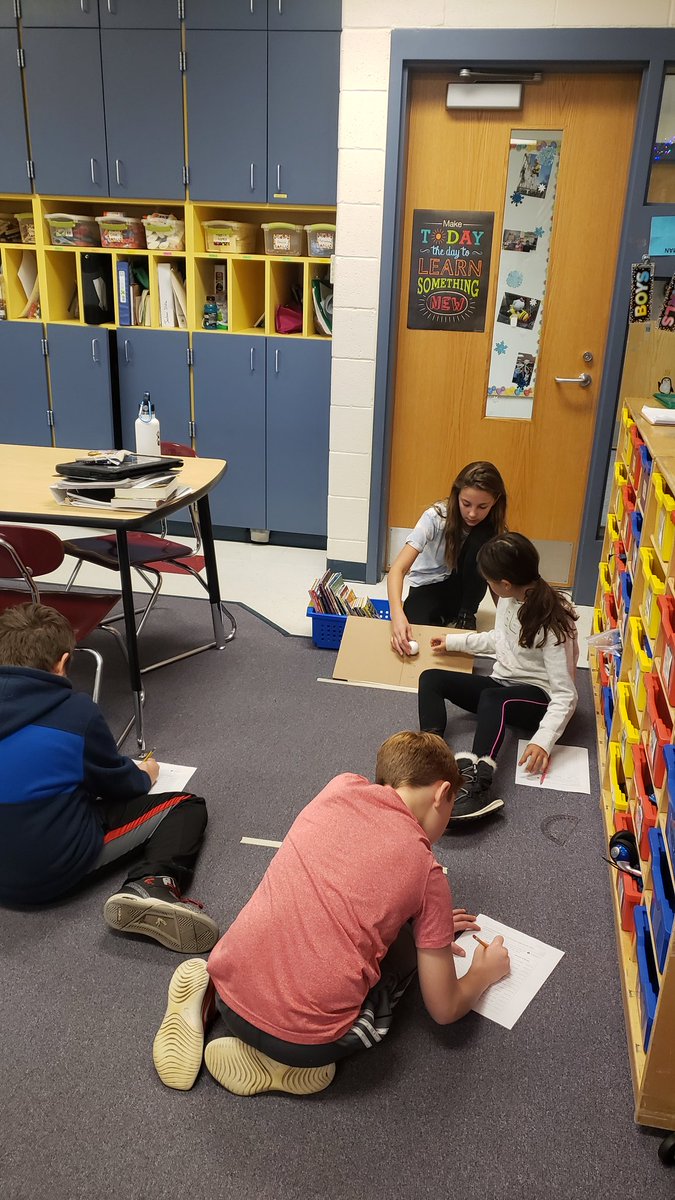 MrsEickman11's tweet photo. Investigating how angles and height change the amount of energy the ball has. Changing the amount of energy to reach the lines. https://t.co/y3XpbMk6LF