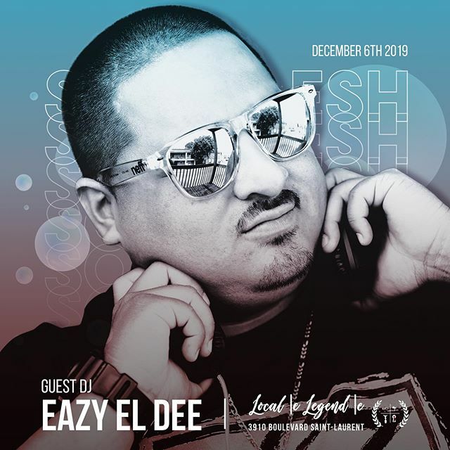 Friday December 6th 2019
🚨 GUEST DJ 👉🏾 @eazyeldee 🚨
S O O F R E S H F R I D A Y S
@locallegendmtl [3910 boul. St-Laurent, Mtl]
Hip Hop R&amp;B Soul Reggae
#goodvibesonly
•••••
Entrance: Free
Dinner reservation from 5pm | Night vibes from 11pm
-Text: … ift.tt/33N5RxF