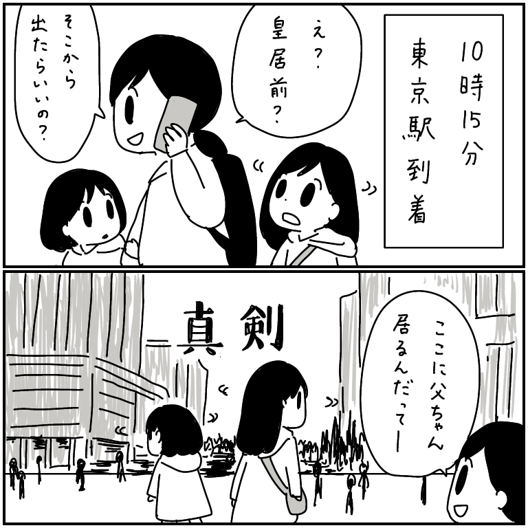 単身赴任中の父ちゃんに会いに東京に行ってきた話 