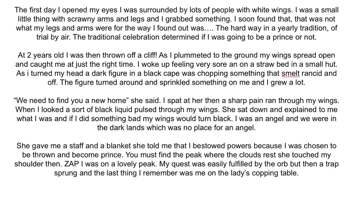 Ss using the writing prompt of ‘No Ordinary Man’ to write creatively then draw their own creature that was half animal and half man or half animal, half another animal. #ThisIsBlairmount @BlairmountPS @Clapturn <a href="/ev_mus/">Evelyn</a> <a href="/AdamK8t/">Kate Cohen</a>