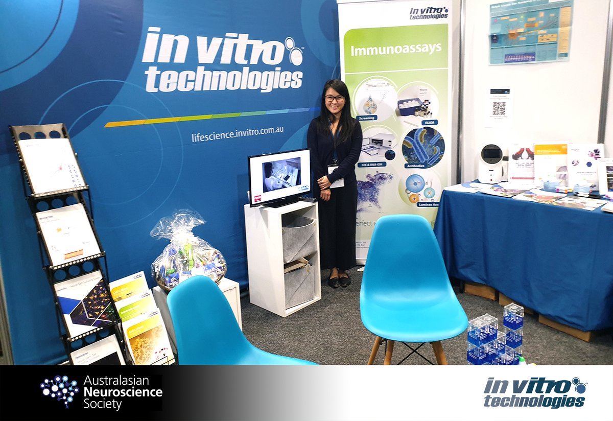 Sing Yee Yeung is at the Australasian Neuroscience Society meeting at the Adelaide Convention Center.  Stop by to chat about how In Vitro Technologies can help accelerate discovery in neuroscience research!