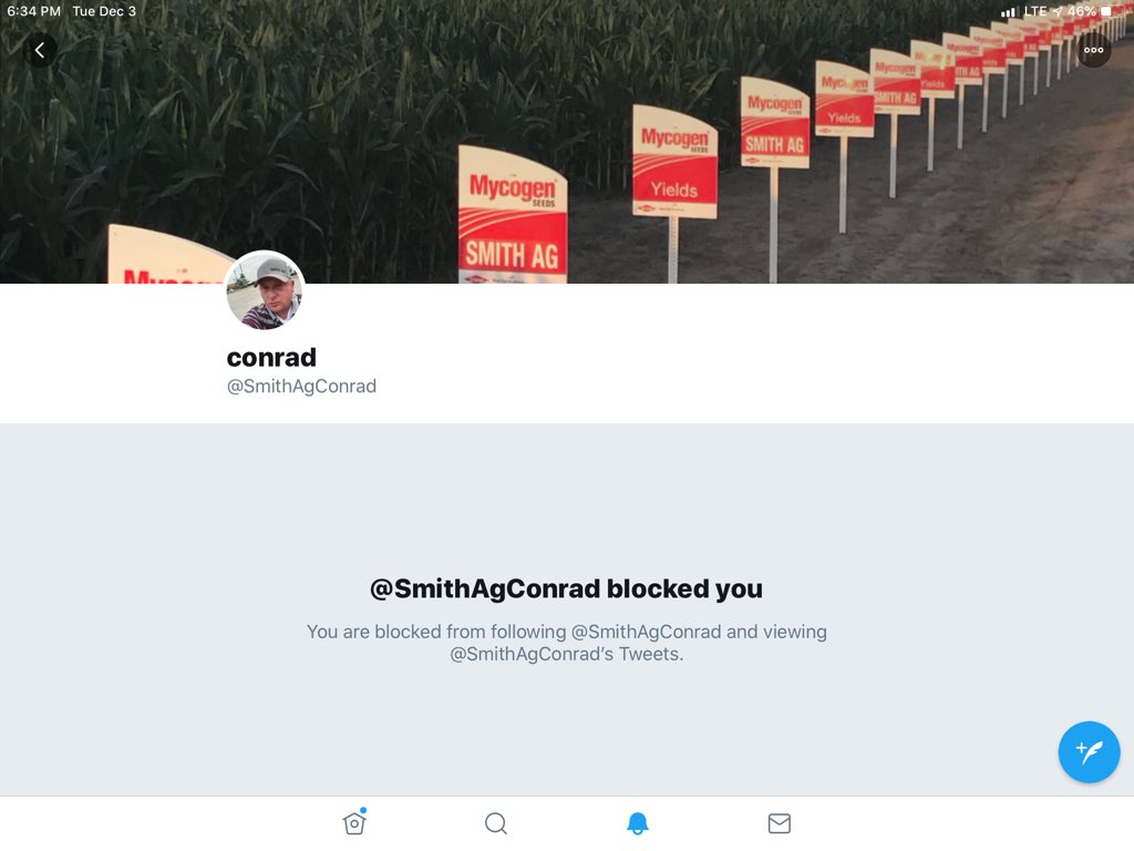 My first person to block me. The attention whore/AG input salesman got his feelings hurt. Talk about triggered.