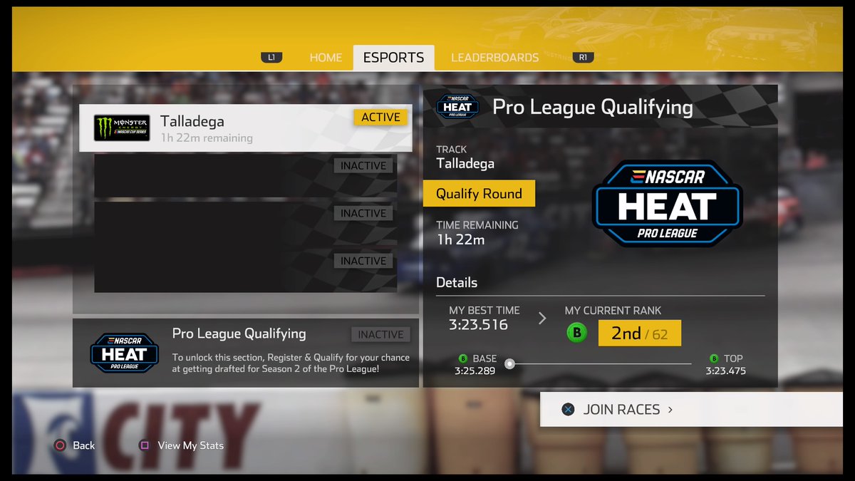 dbailey1116's tweet photo. Been on track all day,was in A Class , looking FWD to #NHPL SEASON2 info! #eNascar #NascarHeat4 #PS4 https://t.co/dV4FqspQyb