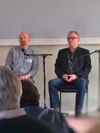platospodcasts's tweet photo. @fullydavid A coincidence that @GaryLachman and I were discussing #OwenBarfield at our #EvolvingConsciousness day on Nov 30th. There was palpably keen interest in what he/we said! https://t.co/EF34lD4bHc