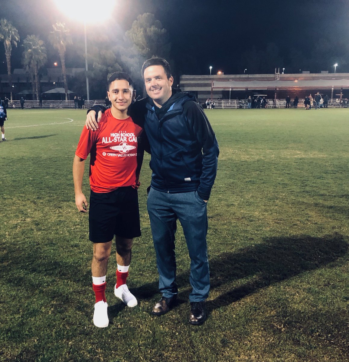 Congratulations to our very own Alex Caro for scoring the game winning goal at the Soccer All-Star Senior Game!  <a href="/raybrewer21/">Raymond Brewer</a> <a href="/nevadapreps/">Nevada Preps</a> <a href="/ChapLasVegas/">Lolo James</a>