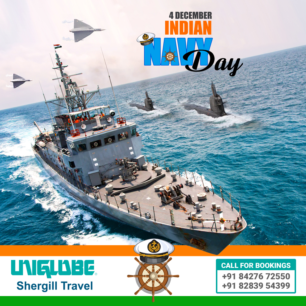 TravelShergill's tweet photo. "Freedom in mind & words, Pride in our hearts, Memories in our souls, The entire #UNIGLOBEShergillTravel family salute, the nation on the navy day!!"
#navyday #Indiannavyday2019 #traveltips #flydaily #FlyWithUNIGLOBEShergilTravel #flightbooking #flightoffer #traveloffer https://t.co/GTSRpb6se1