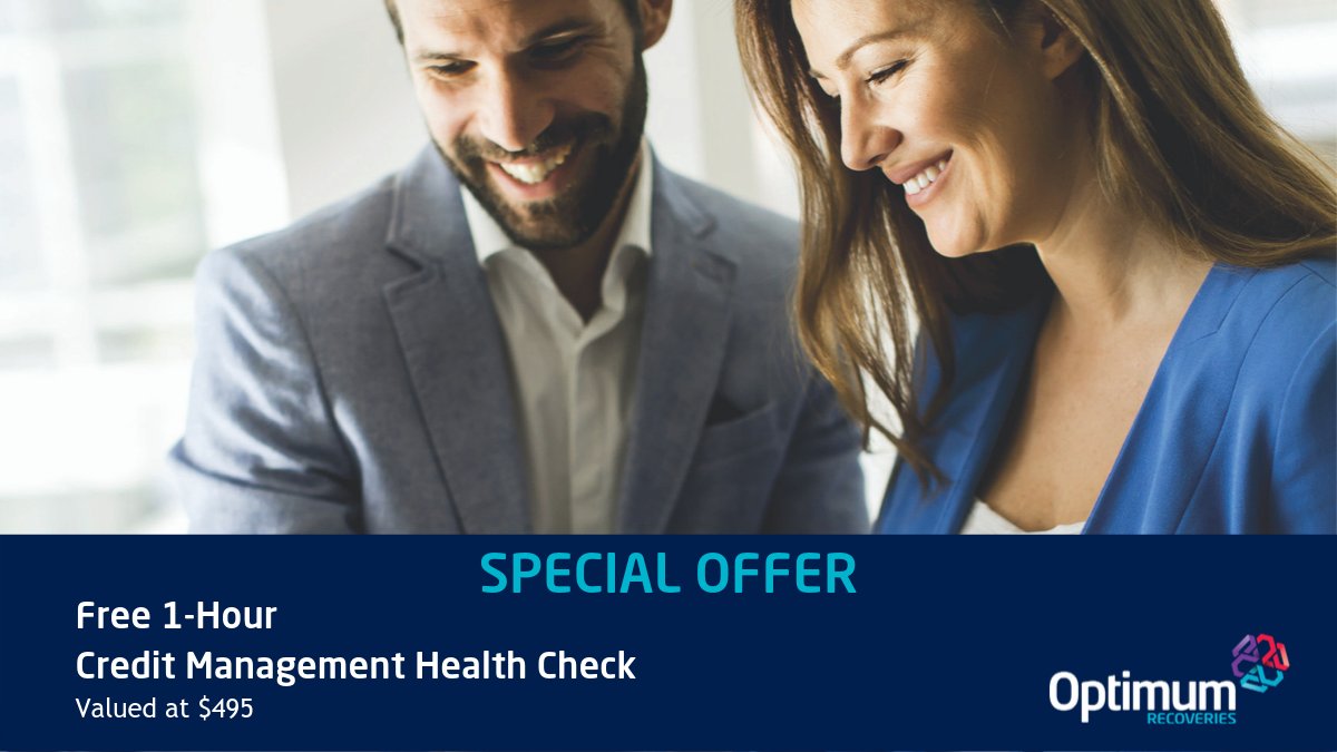 OptimumRec's tweet image. Are your credit management systems and processes watertight?

In our one hour credit management health check, we’ll cover how to prevent, manage and recover debt, helping you be cash flow confident.

Book your free credit management health check online.
buff.ly/37EnfHX