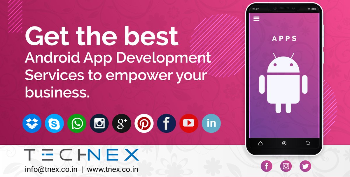 tNexofficial's tweet image. TechNex is a best Android app development company that develops robust, secure and scalable Android apps for enterprises as well as startups. Get started today!!!
Contact- 08983012004
Visit us- tnex.co.in/service/androi… #AndroidAppDevelopmentServicesIndia