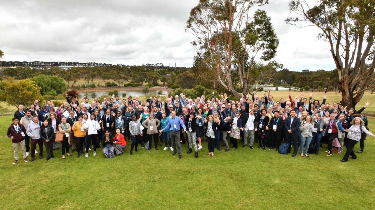 GeorgiaKDwyer's tweet photo. Freshwater "fun". #AFSS2019. Everyone looks like they're desperate for coffee! https://t.co/8Wcrnj8S6v
